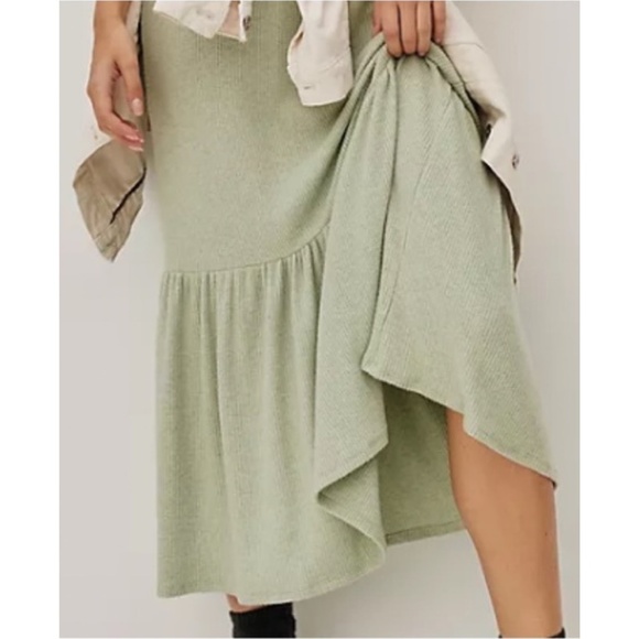 Anthropologie Taylor Flounce Maxi Dress - Picture 4 of 9